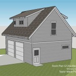 1 1 2 Car Garage Plans