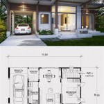 1 Bedroom Modern House Plans