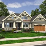 1 Story Craftsman Style House Plans