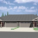 2 Car Garage Duplex Plans