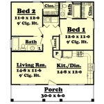 900 Square Feet House Plans