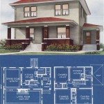 American 4 Square House Plans