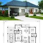 Bungalow Floor Plan With 3 Bedrooms