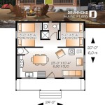 Cabin Floor Plans 2 Bedroom