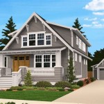 Craftsman Home Plans For Narrow Lots