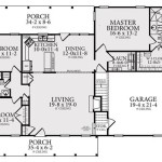 One Story Ranch Style Home Floor Plans